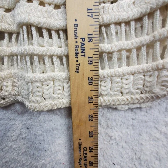 Gold Label New Conture Skirt Womens Size M Rope Style Skirt Ivory Colored - Picture 6 of 7